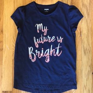 Girls Size 7-8 Gymboree Short Sleeve Shirt